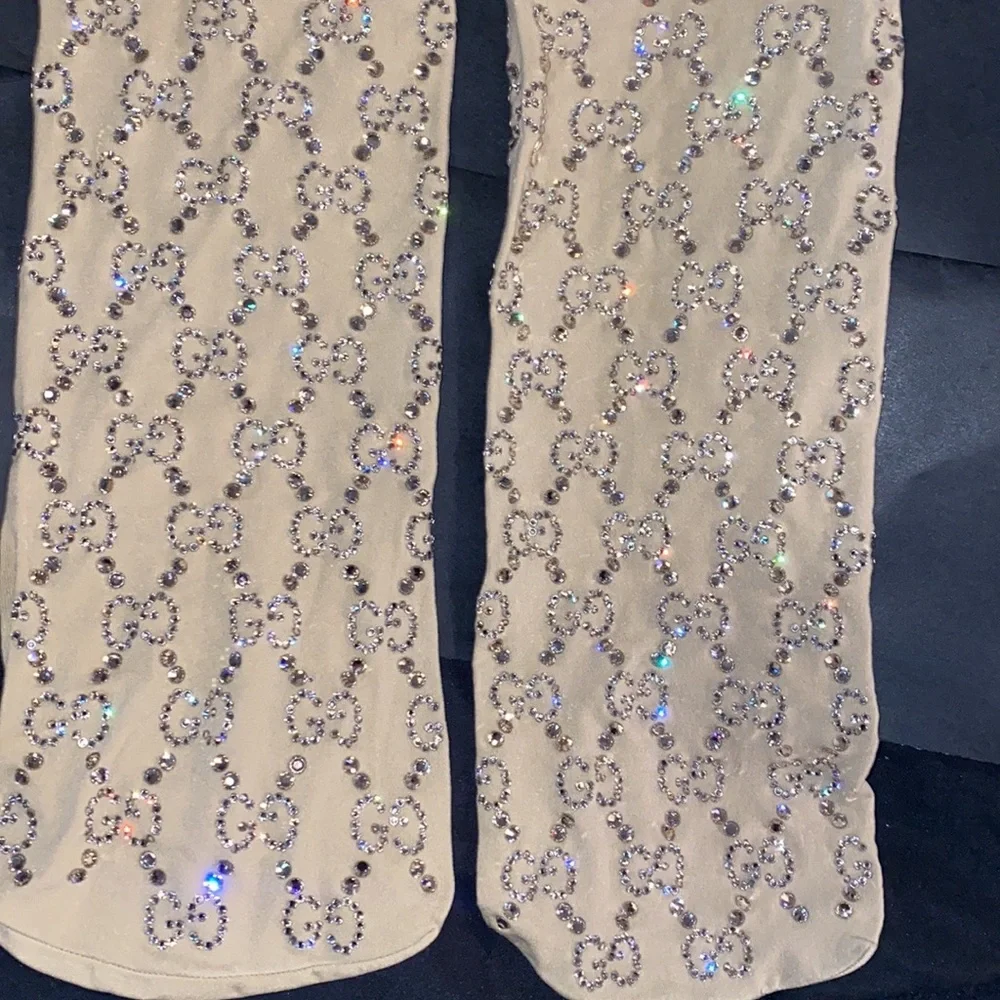 Gucci Crystal Socks